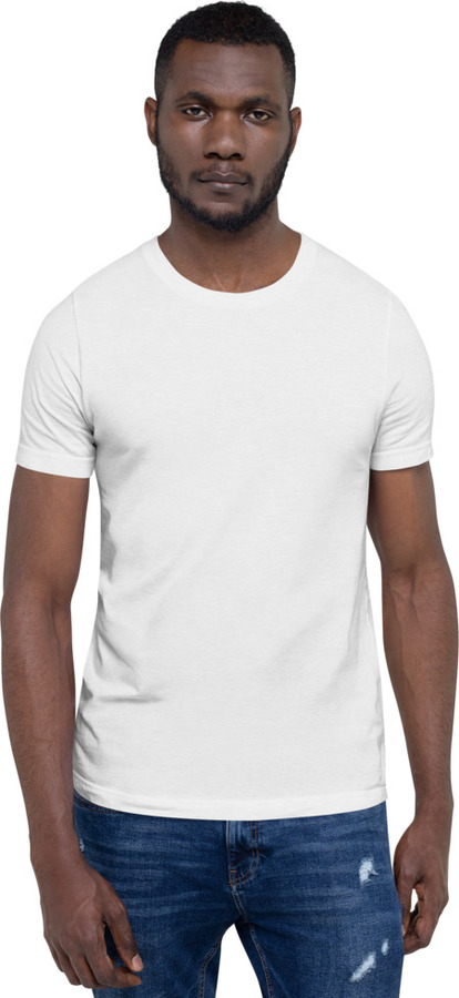 T-shirt with real product mockup
