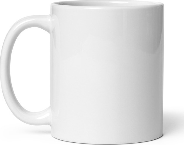 Printful white glossy 11 oz mug launch variant